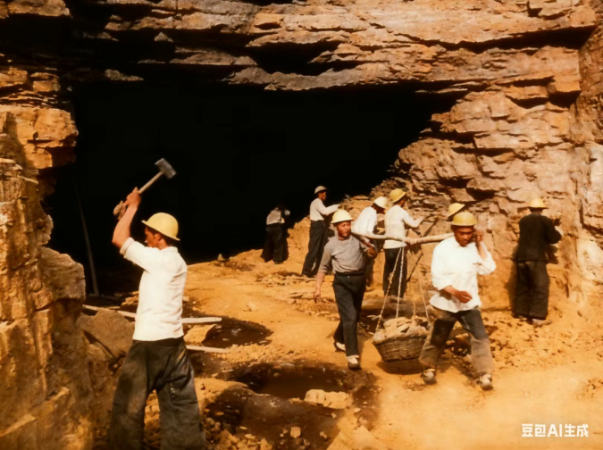 AI上色，即刻穿越！重返修渠年代的燃情岁月！